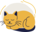 chat en train de dormir paisiblement
